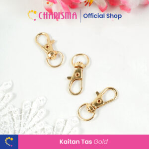 Kaitan Tas Besi - Gold 3 cm
