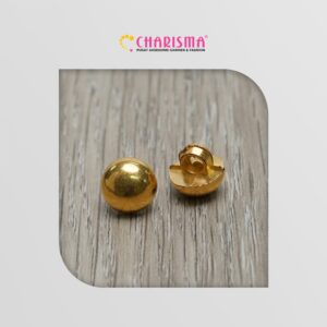 Charisma Mushroom Button - Kancing Motif Jamur Gold