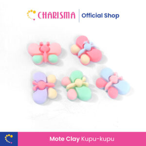 Mote Clay Resin Kupu-Kupu