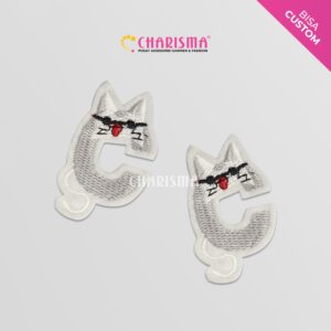 Patch Bordir Alfabeth - Huruf C