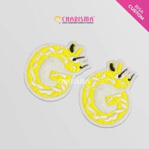 Patch Bordir Alfabeth - Huruf G