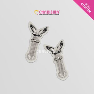 Patch Bordir Alfabeth - Huruf I