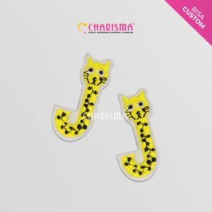 Patch Bordir Alfabeth - Huruf J