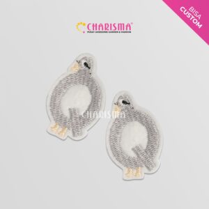 Patch Bordir Alfabeth - Huruf Q