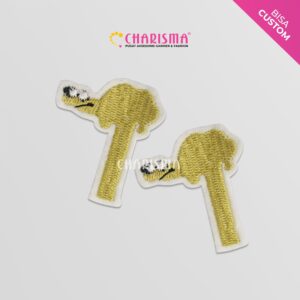 Patch Bordir Alfabeth - Huruf T