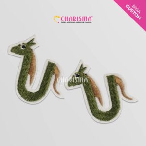 Patch Bordir Alfabeth - Huruf U