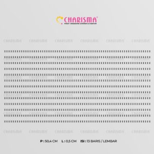 Charisma Mote Gosok Custom-MG.GARIS294/SILVER