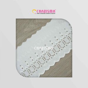 Charisma Renda Katun BW TL 6780.09.B1 - Lebar (15,5cm)
