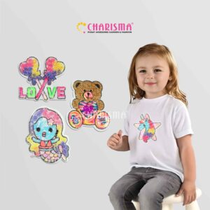 Charisma Aplikasi-Payet 2 sisi/Aplikasi Sharnel/ Patch Rajut