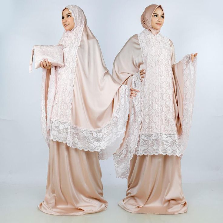 mukena full renda 2 in 1 untuk lebaran