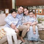Baju Lebaran Keluarga Nagita Slavina