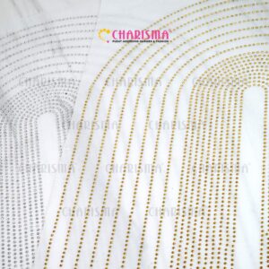 Charisma Mote Gosok Custom Pattern (3cm)-Rhinestone