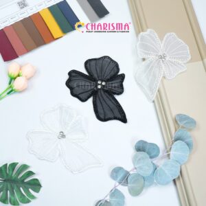 Charisma Aplikasi Renda Bunga - 13,5*10cm