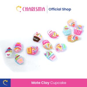 Charisma Mote Clay Resin Cupcake