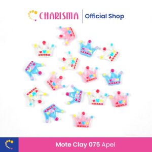 Charisma Mote Clay Pita & Mahkota