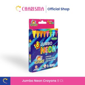 Charisma Kidart Crayons Neon Jumbo - 91428