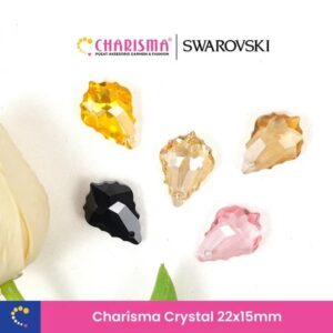 Charisma Crystal Austria Premium Quality Crystal 22x15 mm - Kristal Mutiara Original 22x15 mm