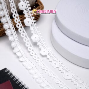 Charisma Renda Guipper ( Motif-Putih B)