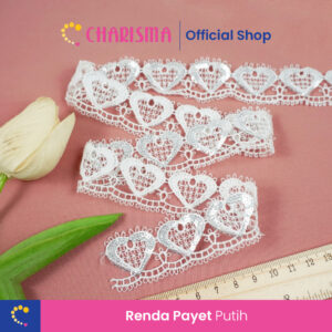 Charisma Renda Payet Putih
