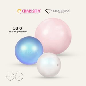 Charisma Crystal Austria Premium Quality 5810 - Kristal Mutiara 5810 Original 6 mm