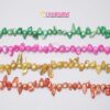 mutiara air tawar merupakan manik-manik berbahan batu kaca untuk membuat aksesoris gelang, kalung dan tasbih