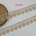 akseoris renda untuk hiasan pada gamis, mukena, hijab dan blouse