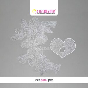 Charisma Aplikasi Renda Pakaian Baju - Aksesoris Baju Renda