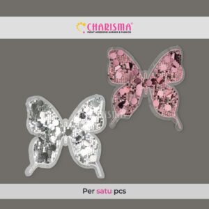 Charisma Aplikasi Sequin Kupu-Kupu/ Aplikasi Kupu-Kupu Payet