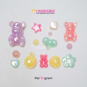 Charisma Mote Clay Candy - Manik Batu Kerajinan / Aksesoris DIY