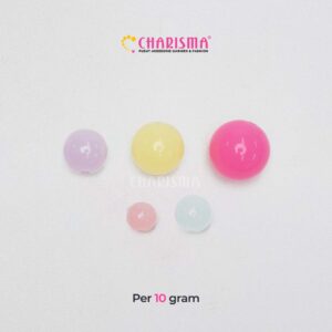 Charisma Mote Pastel AB - Manik Manik Pastel AB / Aksesoris Fashion / Kerajinan Craft DIY / Harga Per Pack