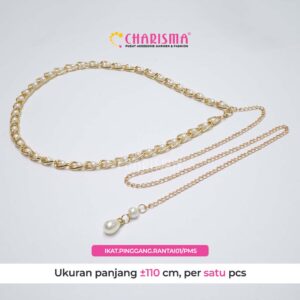 Charisma Ikat Pinggang Rantai - Aksessories Fashion - Harga Per Pcs