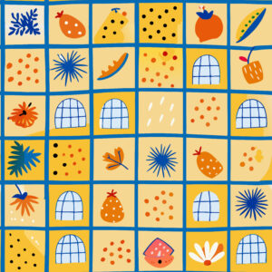 Charisma Printing Fabric Desain PRT MOTIF 242