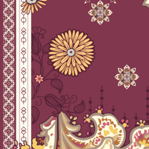 Charisma Printing Fabric Desain PRT MOTIF 255 - lengan