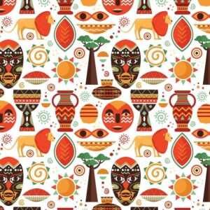 Charisma Printing Fabric Desain PRT MOTIF M-509