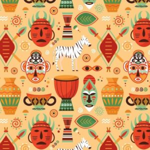 Charisma Printing Fabric Desain PRT MOTIF M-510