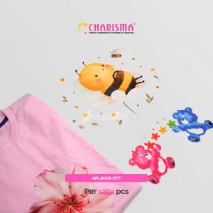 Charisma Aplikasi Sablon DTF Fairy Tale Character- Stiker Sablon Setrika DTF - Harga Per Pcs