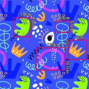 Charisma Printing Fabric Desain PRT MOTIF M-213