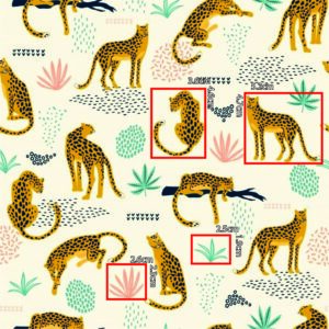 Charisma Printing Fabric Desain PRT MOTIF M-239