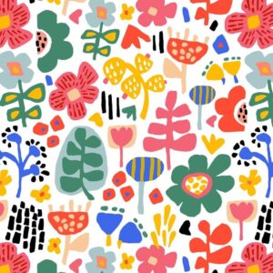 Charisma Printing Fabric Desain PRT MOTIF M-331