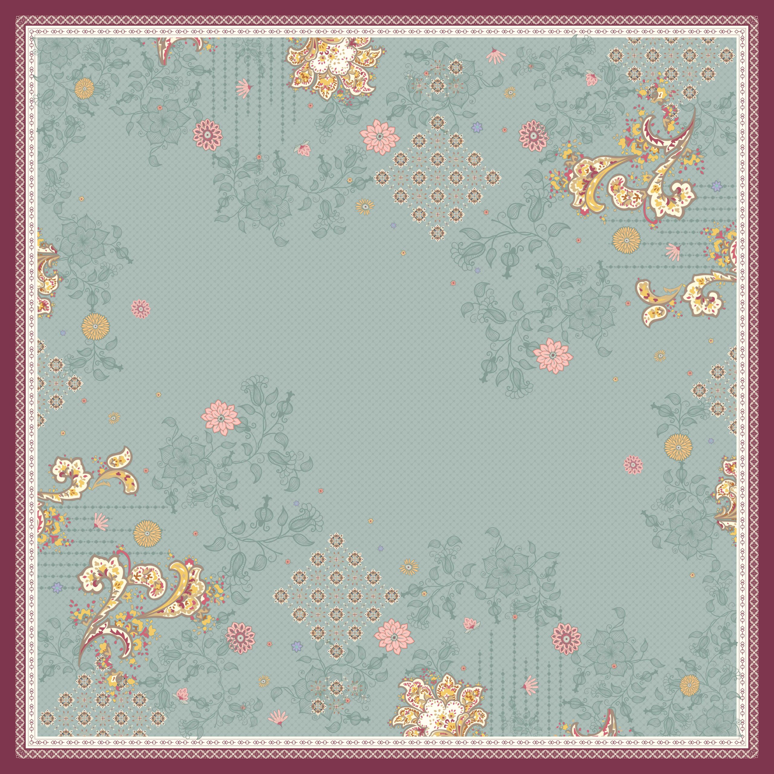 Charisma Printing Fabric Desain PRT MOTIF M-PRT MOTIF 255 HIJAB