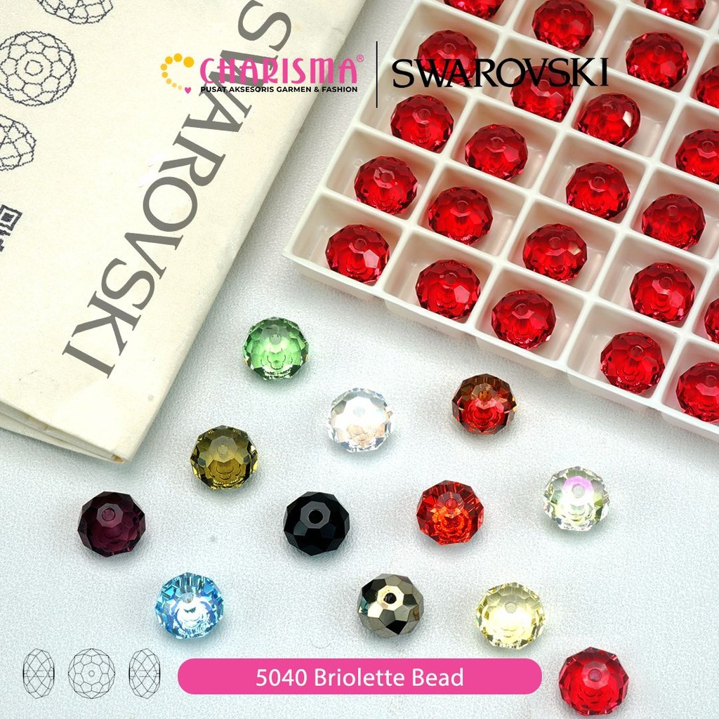 Charisma Swarovski Beads 5752 – Kristal Beads Original 8-12mm